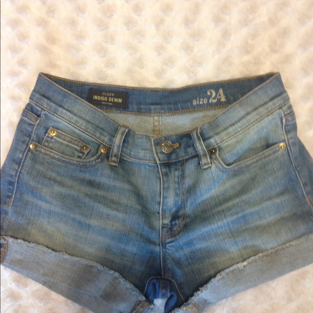 J.Crew Indigo Denim shorts